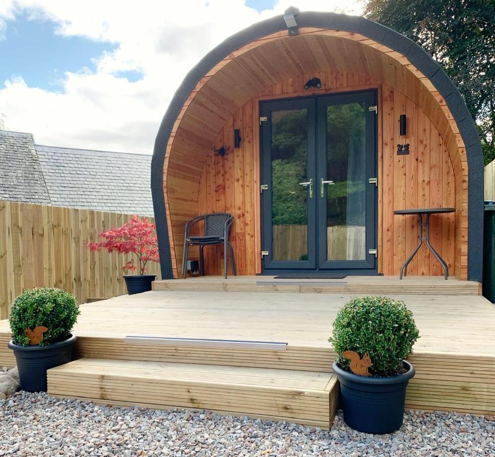 Loch Ness Woodland Pods Drumnadrochit Exterior foto